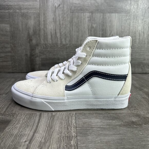 Vans Sk8 Hi Women's size 5 Ivory White Hightop Shoes - Picture 5 of 8